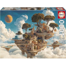 Puzzle - EDUCA - Regno delle Nuvole - 1000 pezzi - 48 x 68 cm - Per adulti a partire da 12 anni