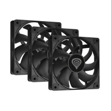 Ventilatore - Genesis - Oxal 120 - 3 pezzi - Bianco - Prestazioni silenziose