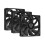 Ventilateur - Genesis - Oxal 120 - 3 pièces - Blanc - Performance silencieuse 1