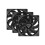Ventilateur - Genesis - Oxal 120 - 3 pièces - Blanc - Performance silencieuse 3