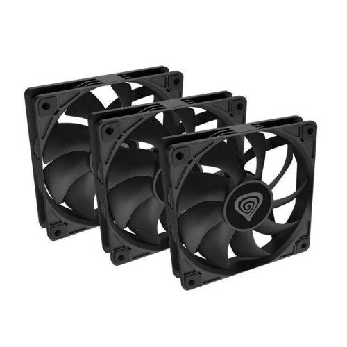 Ventilateur - Genesis - Oxal 120 - 3 pièces - Blanc - Performance silencieuse 1