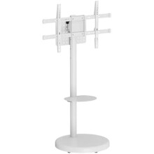 Móvel de TV - EWENT - EW1550 - 2,18 m (86") - Inclinável - Com rodízios - Branco