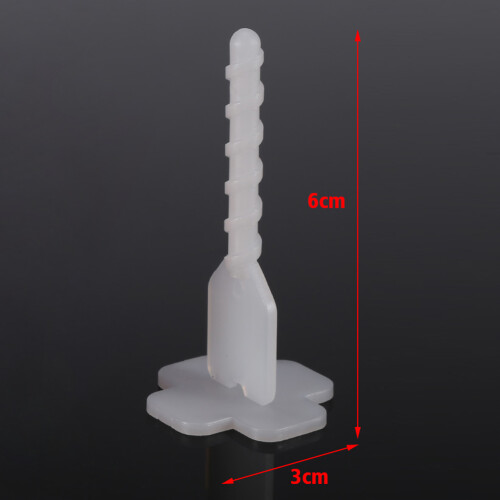 100pcs Plastic Floor Wall Tiling Spacers Strap 2