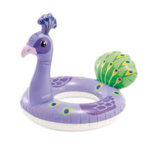 Animal Head Swim Buoy for Kids 3-6 Years Intex - Peacock