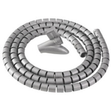 Cable sleeve - Fellowes - Zip Cable - Length 2.0 m - Silver