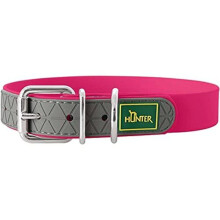 Raspberry Plastic Dog Collar 50m - HUNTER