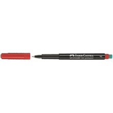 Faber-Castell Multimark Rot 1 Stück(e) Permanentmarker - Permanente Marker (Rot, Schwarz, Rot, Fein, 1 Stück(e)) - 151321