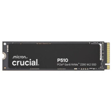 CRUCIAL - P510 - SSD interno - 1 To - PCIe Gen4 NVMe M.2 - Velocità di lettura fino a 11000 Mo/s - CT1000P510SSD8