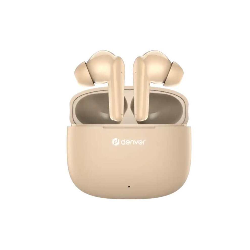 In-Ear Headphones - Denver - Twe-48nu - Beige - Bluetooth - Rechargeable-image-OPC-PJMTVBC-NEW