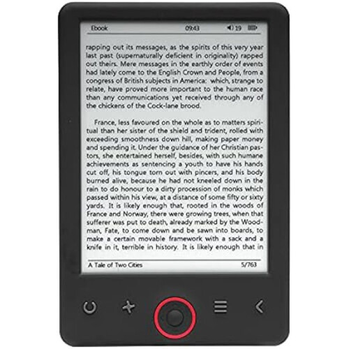 Denver Ebook - DENVER - EBO-635L - Schermo 6" Retroilluminato - 4 Go - Touchscreen