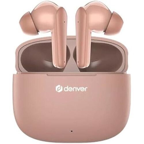 Denver TWE-48DR True wireless Bluetooth headphones with charging case