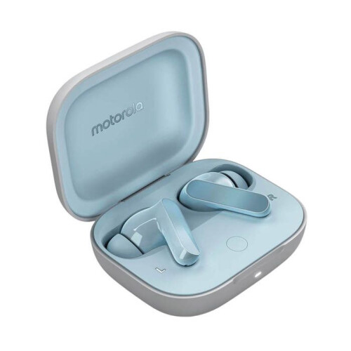 Motorola Bluetooth-headset - MOTOROLA - Moto Buds Illusion Blue - Noise-cancelling - Oplaadbaar - Ingebouwde microfoon 1