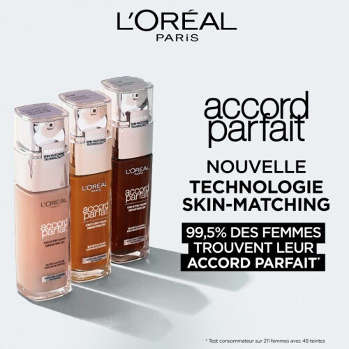 L’Oréal Paris Foundation - L'OREAL PARIS - Perfecte Overeenstemming - 6N Honing - 30 ml - Perfecte Aanpassing 1