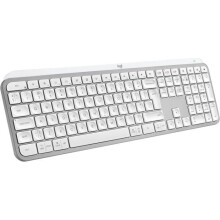 Kabellose Tastatur - Logitech - MX Keys S - Hellgrau - QWERTY US - Hintergrundbeleuchtet