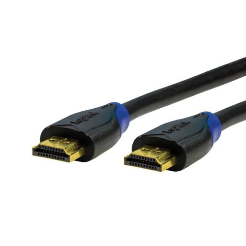 Cabo HDMI - LogiLink - CH0064 - 5 m - 4096 x 2160 pixels - Compatibilidade 3D 2