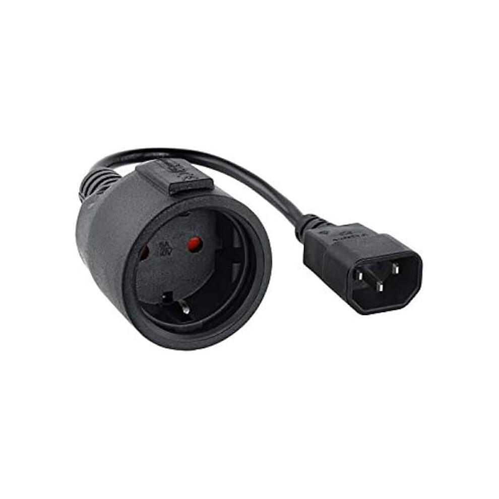 Nanocable Cavo Adattatore C14-M A CEE7-H. 50 Cm-image