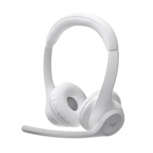 Fone de Ouvido - Sem Fio - Logitech - Zone 300 - Bluetooth - Antiparasitário - Branco