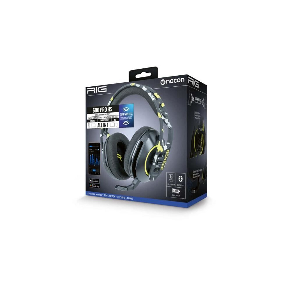 Nacon Rig 600 Pro Hs Acid Camo Gaming Headset.