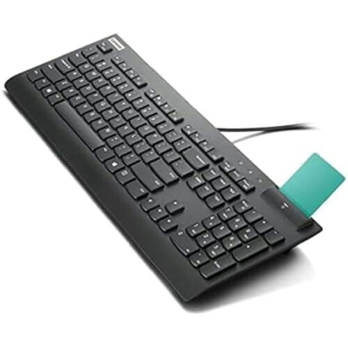 Lenovo Clavier - LENOVO - Smart Card Keyboard II - USB - Espagnol - Filaire