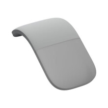 Microsoft Surface Arc Mouse Wireless Bluetooth 4.0 Mouse óptico de 2 botões cinza claro para Surface Laptop