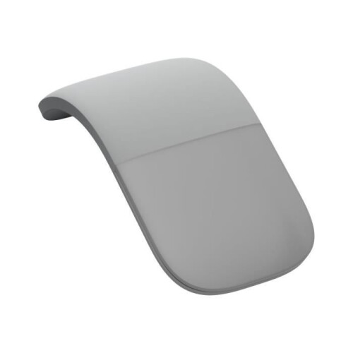 Microsoft Microsoft Surface Arc Mouse Wireless Bluetooth 4.0 Mouse óptico de 2 botões cinza claro para Surface Laptop