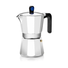 Cafè Italiana - Monix - 23369 - Alluminio - 12 Tazze - Caffettiera a pressione