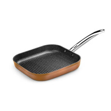 Grill - Monix - M740030 - 28 cm - Alluminio - Antiadesivo