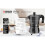 Cafetera - Monix - M640009 - 9 tazas - Negro - Cafetera de presión 4