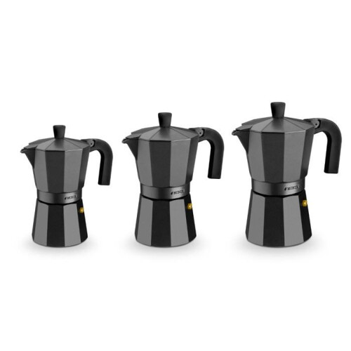 Cafetera - Monix - M640009 - 9 tazas - Negro - Cafetera de presión 1
