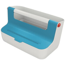 Caixa de armazenamento - Leitz - Cosy - Azul - Design minimalista - Alça em alumínio