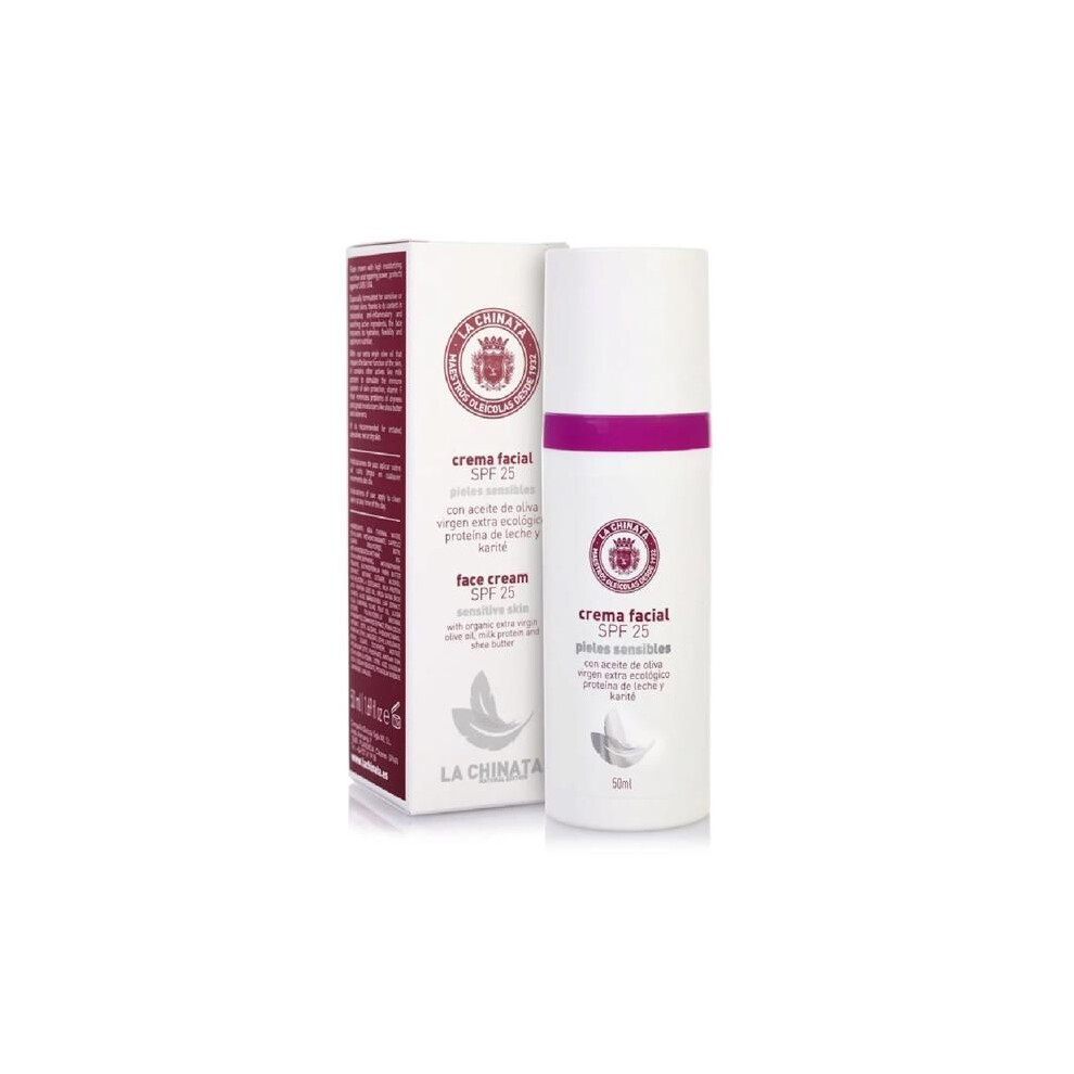 La Chinata Cream Face Spf 25 'Sensitive Skin' - (50 Ml)