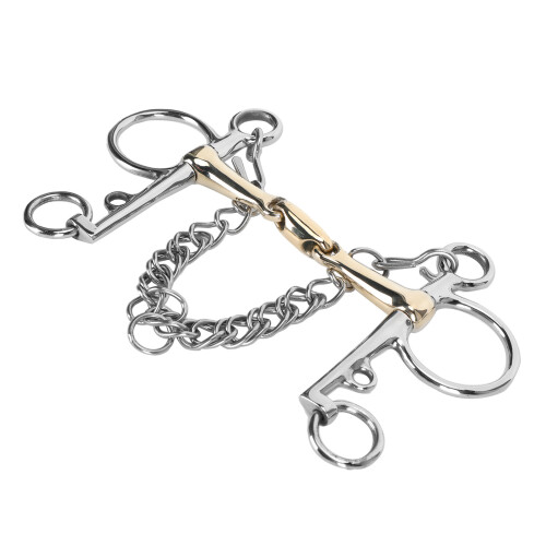 Stainless Steel Pelham Horse Bit Accessory Jointed 2