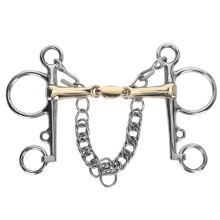 Stainless Steel Pelham Horse Bit Accessory Jointed
