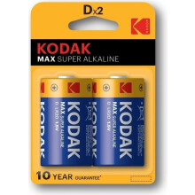 KODAK Set van 2 Alkaline MAX LR20/D - 1,5V