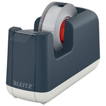 LEITZ TAPE DISPENSER, ROBUST BASE, COZY, GRAY, 53670089