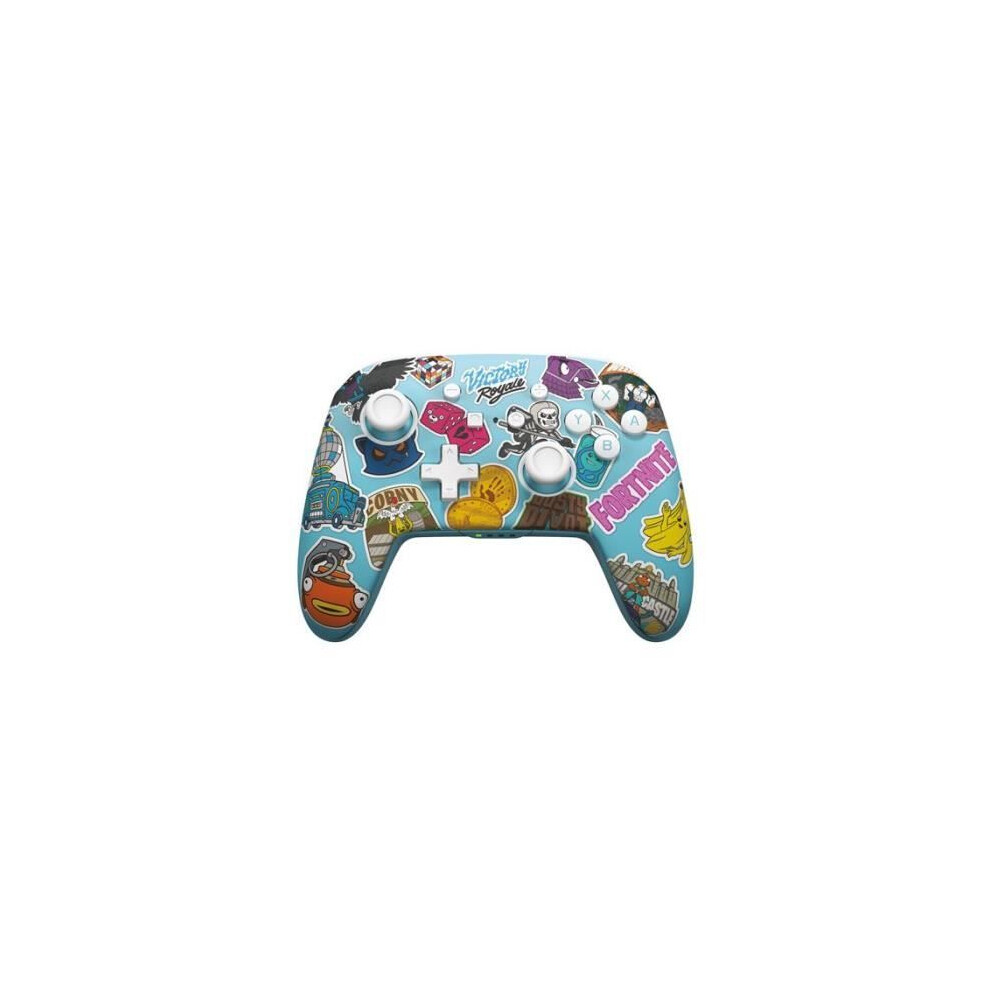 PowerA Enhanced Wireless Controller - Fortnite Sticker Mania (Switch, Switch Lite, Switch OLED), Gaming Controller, Mehrfarbig - Image 3