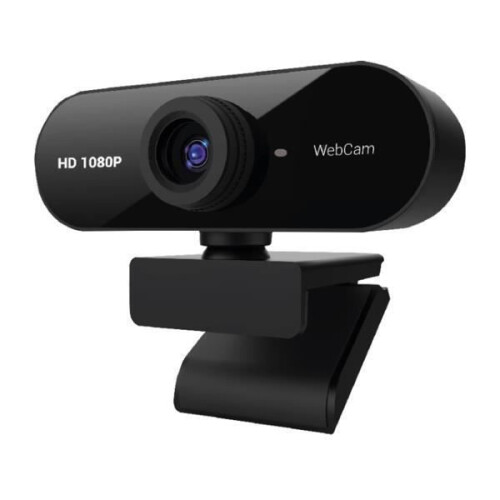 1080p-Webcam mit integriertem Mikrofon und USB-Anschluss