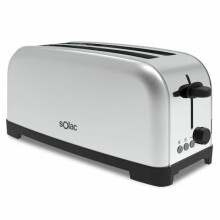 Grille-pain - Solac - TL5419 - 1400W - Acier inoxydable - 2 tranches