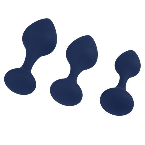 Playboy Playboy Pleasure Haletræner Silikone Analplug Sæt 2