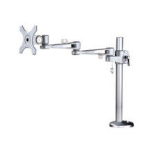 NEWSTAR LCD-schermsteun voor bureau - Zilver - 10" tot 30" - Hoogte verstelbaar