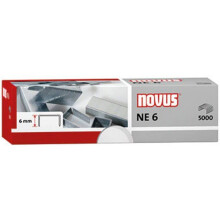Novus Office 042-0001 Tipo (agrafes): NE 6 Agrafes 5000 pc(s) capacidade de agrafagem: 25 folhas (80 g/m²) | AGRAFEUSE - OTE AGRAFE -