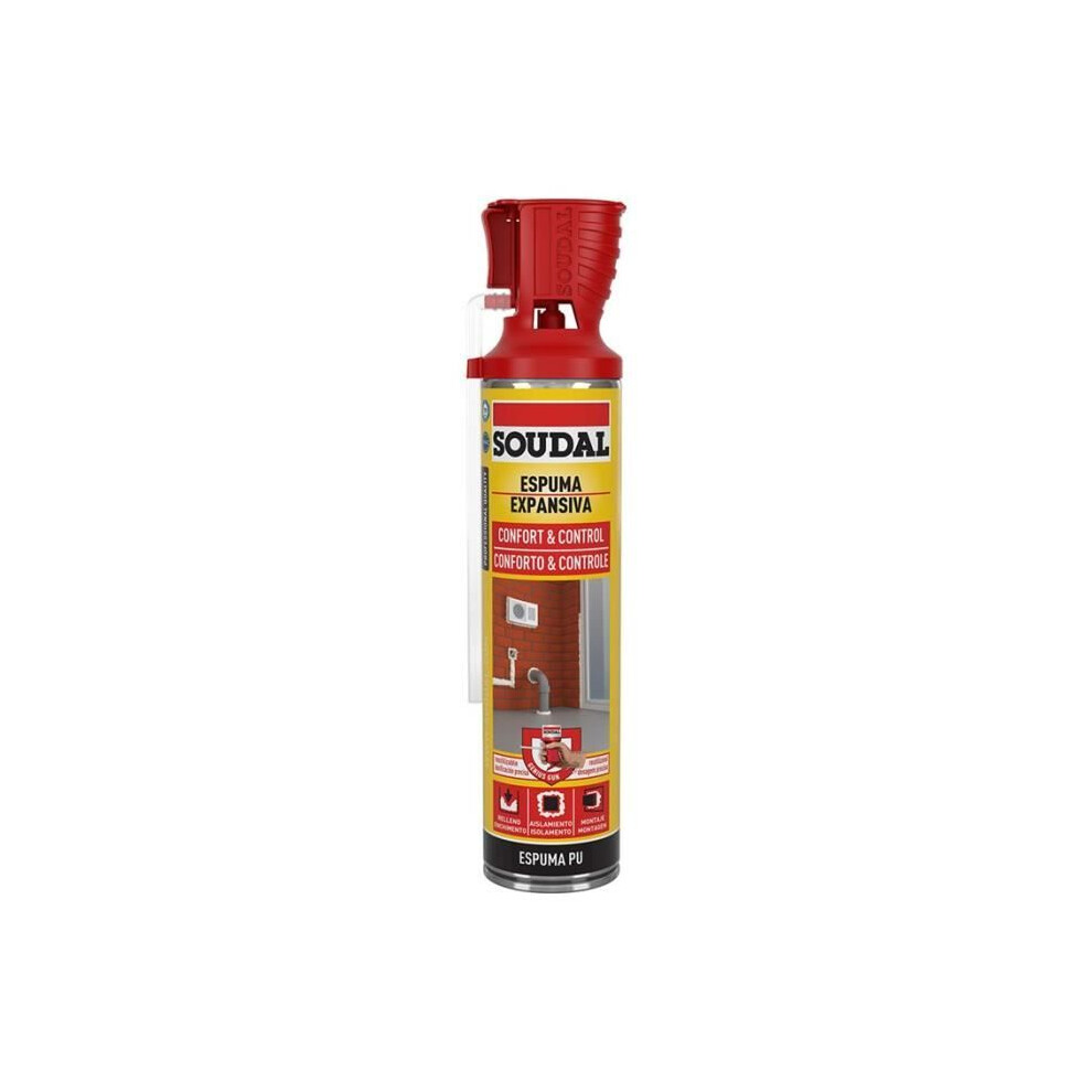 Schiuma Poliu. Manuale Genius Soudal 600 Ml-image
