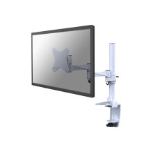 Bureau steunen - NewStar - FPMA-D1330WHITE - Schermen tot 24" - Verstelbare hoogte 40 cm - Wit