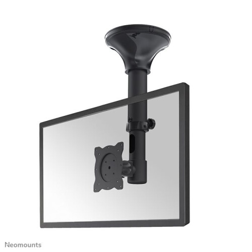 Support plafond d'écrans plats - NEWSTAR - FPMA-C025BLACK - Inclinable - Pivotant - Noir 2