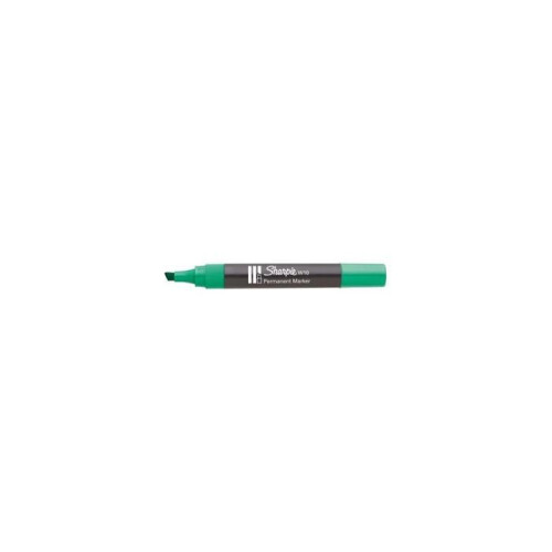 Sharpie Permanentmarker W10, schräg geschnittene Spitze, grün