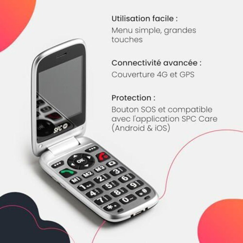 4G Phone - SPC - Polaris - Large Keys - SOS Button - Remote Management 1