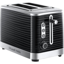 Toaster Toaster XL Inspire Russell Hobbs 24370-56 - Browning Control - Defrost - Reheat - Pastry Heater - Black