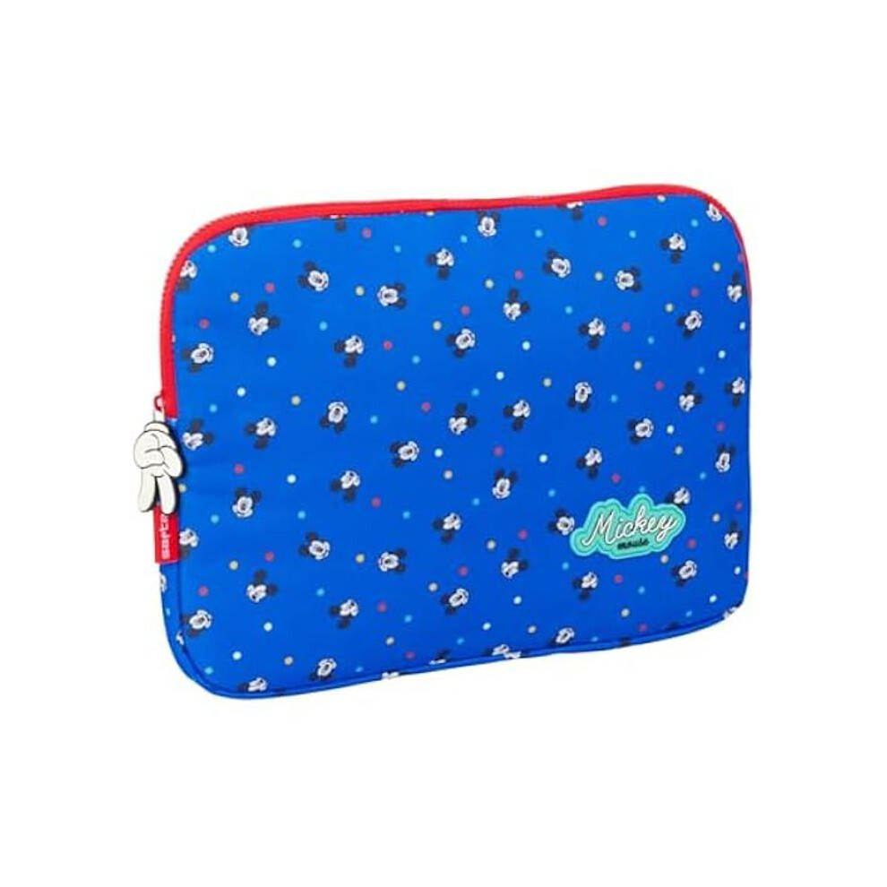 Safta Laptop Sleeve - Mickey Mouse Good Day - 15.6 Inches - Colorful - Comfortable