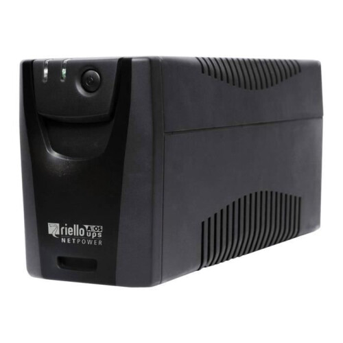 Omvormer - RIELLO - NPW 600 - 600 VA - 360 Watt - 4 USB-aansluitingen
