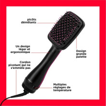 Revlon Styling Brush BÜRSTEN Trocknende Glättende SALON KOLLEKTION PRO